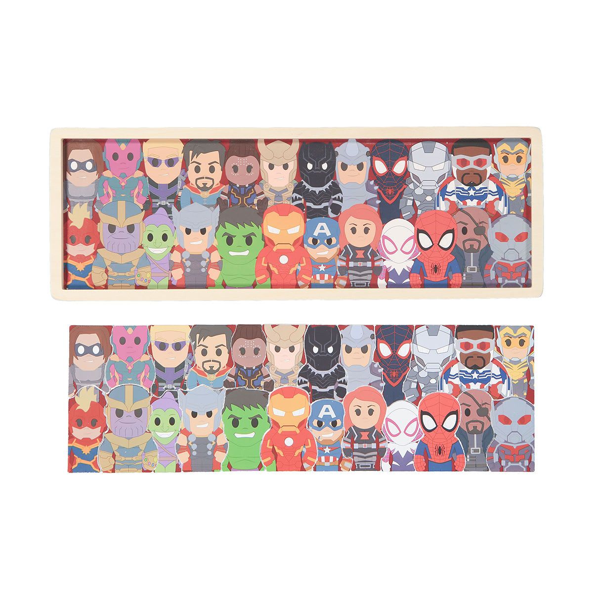 Marvel Wooden Toys Character Puzzle - Assorted