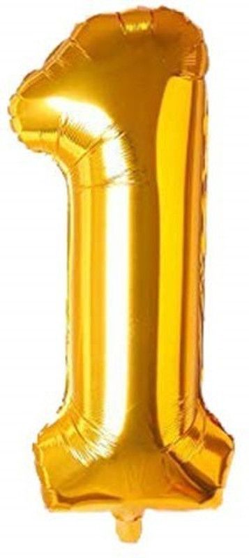 THRIVE REVIVE DRIVE Solid BG01 Letter Balloon  (Gold, Pack of 1)