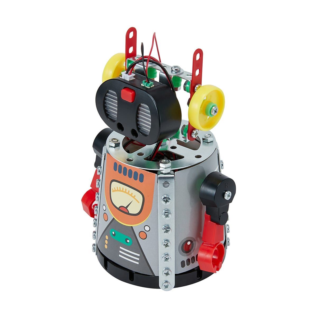 157 Piece Build Your Own Metal Robot