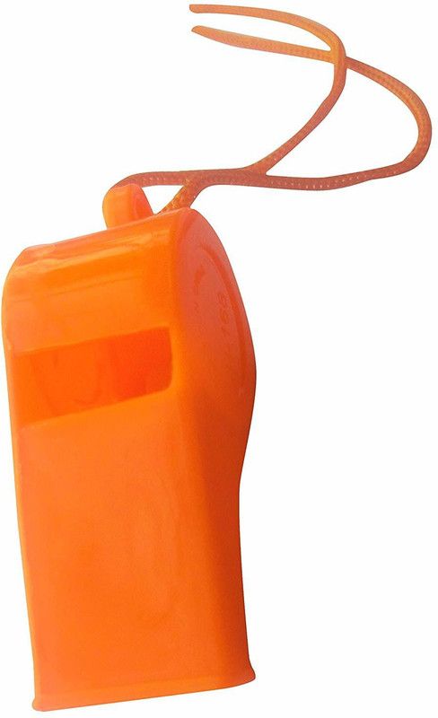 Quinergys QYS-46702®Fun Noise Making Whistles Toy Pea Whistle  (Orange, Pack of 1)