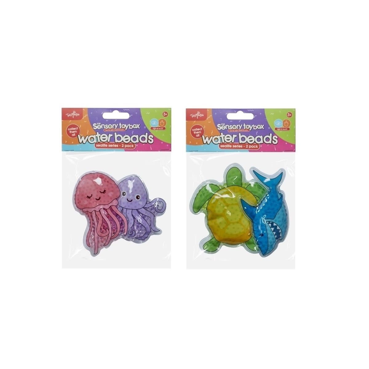 2 Pack Toy Mania The Sensory Toy Box Water Beads - Assorted