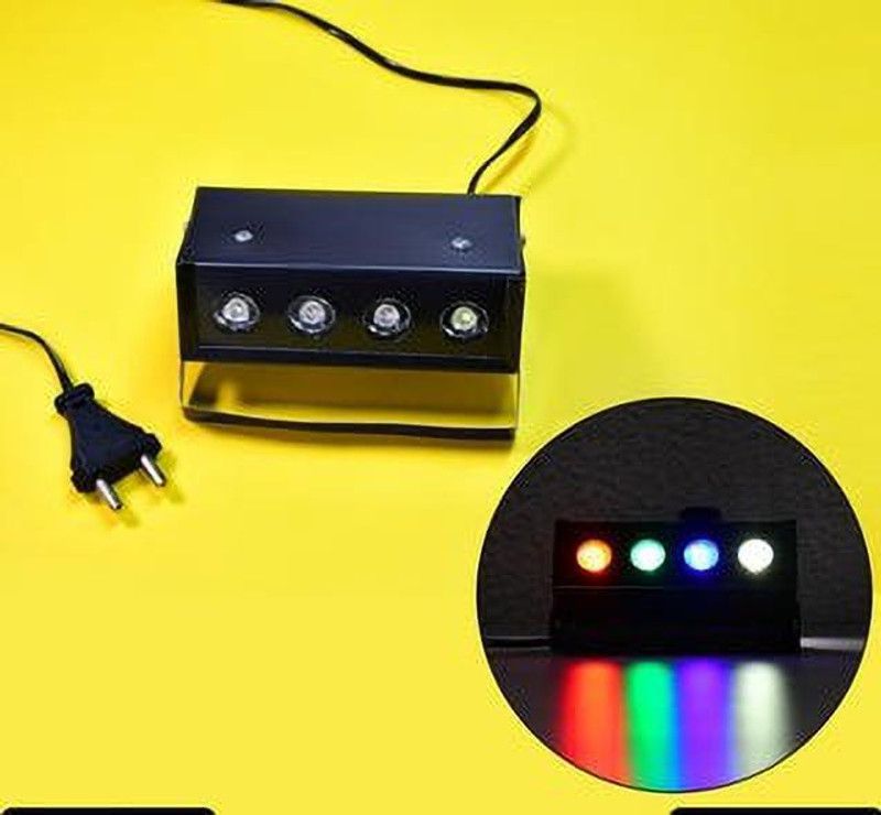 Sk Creation LED LIGHT BUBL Candle  (Multicolor, Pack of 5)