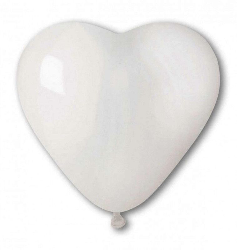 Shoppernation Solid WHBA 25 Bubble Balloon  (White, Pack of 25)