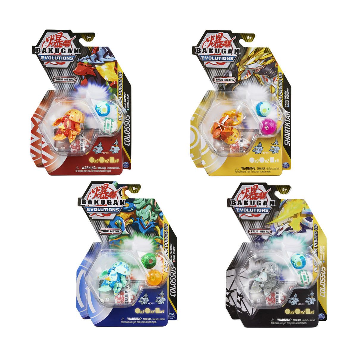 Bakugan Evolutions Platinum Power Up: Season 4 - Assorted
