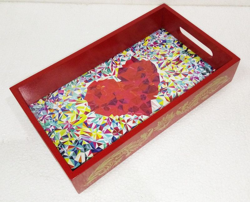 shobhamit innovatives SA_Serving Tray_Heart Tray