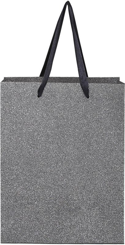 SHUBAN PRINTS Printed Party Bag  (Grey, Pack of 5)