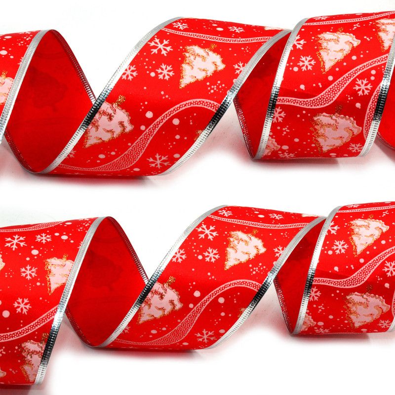 Jades CHRR001 A-C Red Satin Ribbon  (Pack of 1)