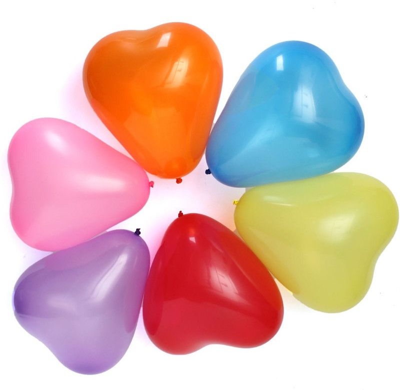 Shoppernation Solid MHBA 25 Bubble Balloon  (Multicolor, Pack of 25)