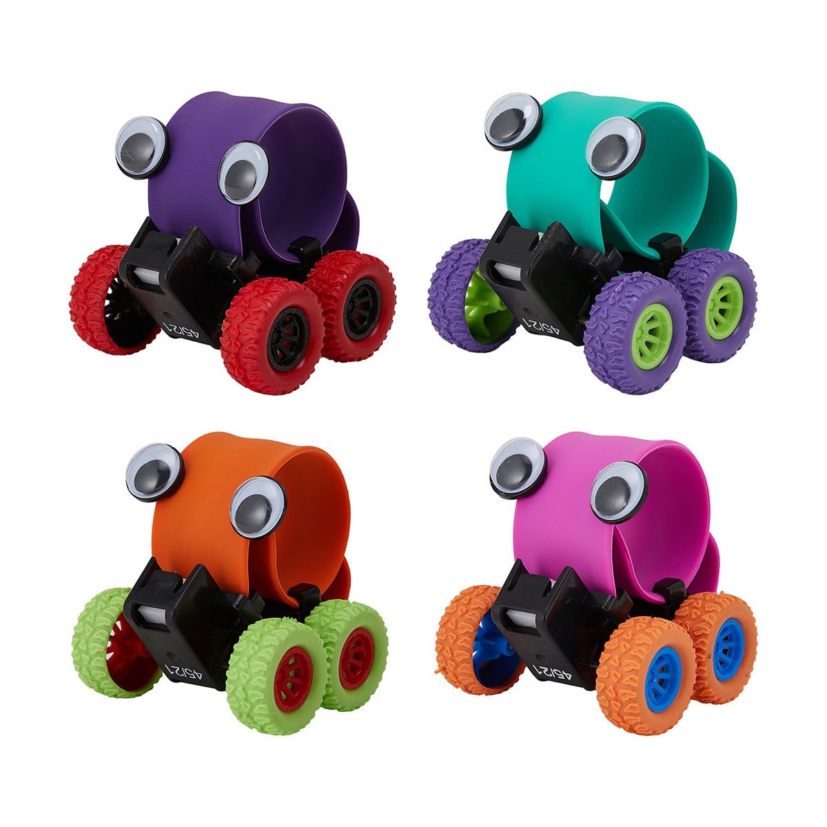 Slap Car Pull-Back Motive - Assorted