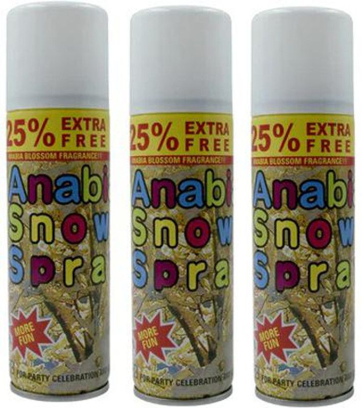 ODDEVEN 3 Pack OF Snow Decorative Party Spray Snow Spray  (1000 ml, Pack of 3)