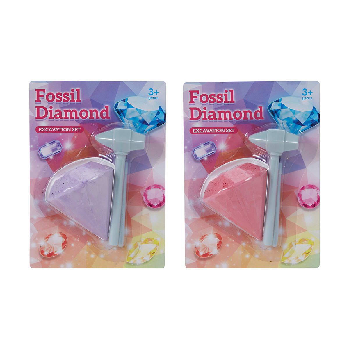 Fossil Diamond Excavation Set