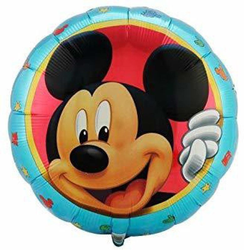 gorgeous moment Printed Mickey Mouse Theme Balloons [ HELIUM] Balloon  (Multicolor, Pack of 1)