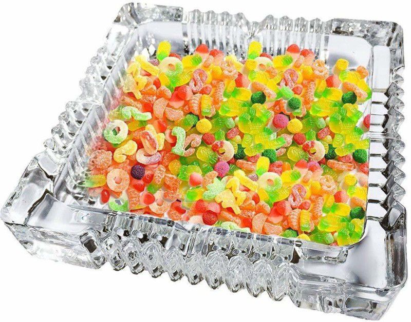 ZINZA glass plate Tray  (Microwave Safe)