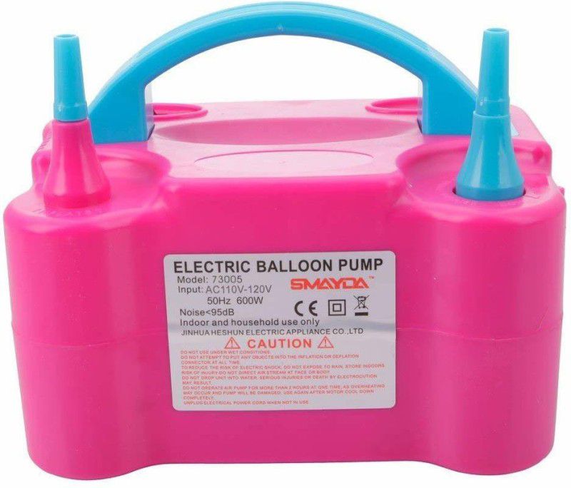 Dhuli AC Inflatable Electric Air Balloon Pump Electric Balloon Inflator Pump Balloon Pump  (Pink)