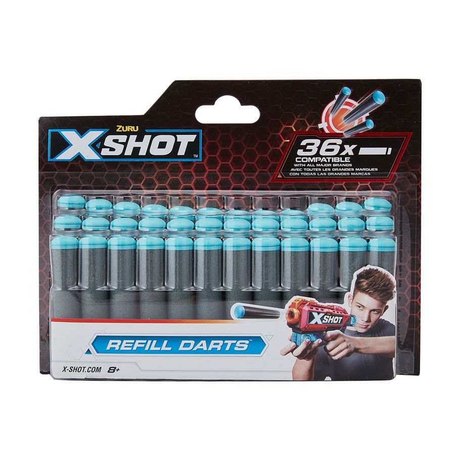 36 Pack Zuru X-Shot Excel Soft Foam Darts