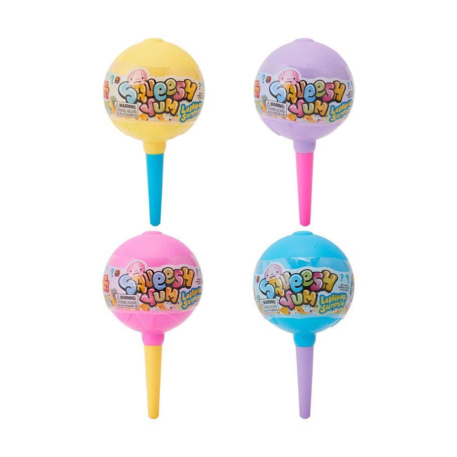 5 Pack Squeesh Yum Lollipop Surprise