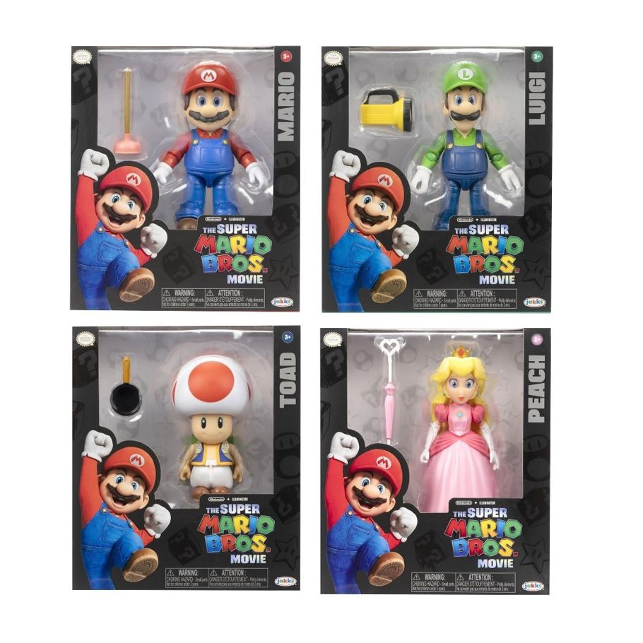 The Super Mario Bros. Movie 5in. Figure - Assorted