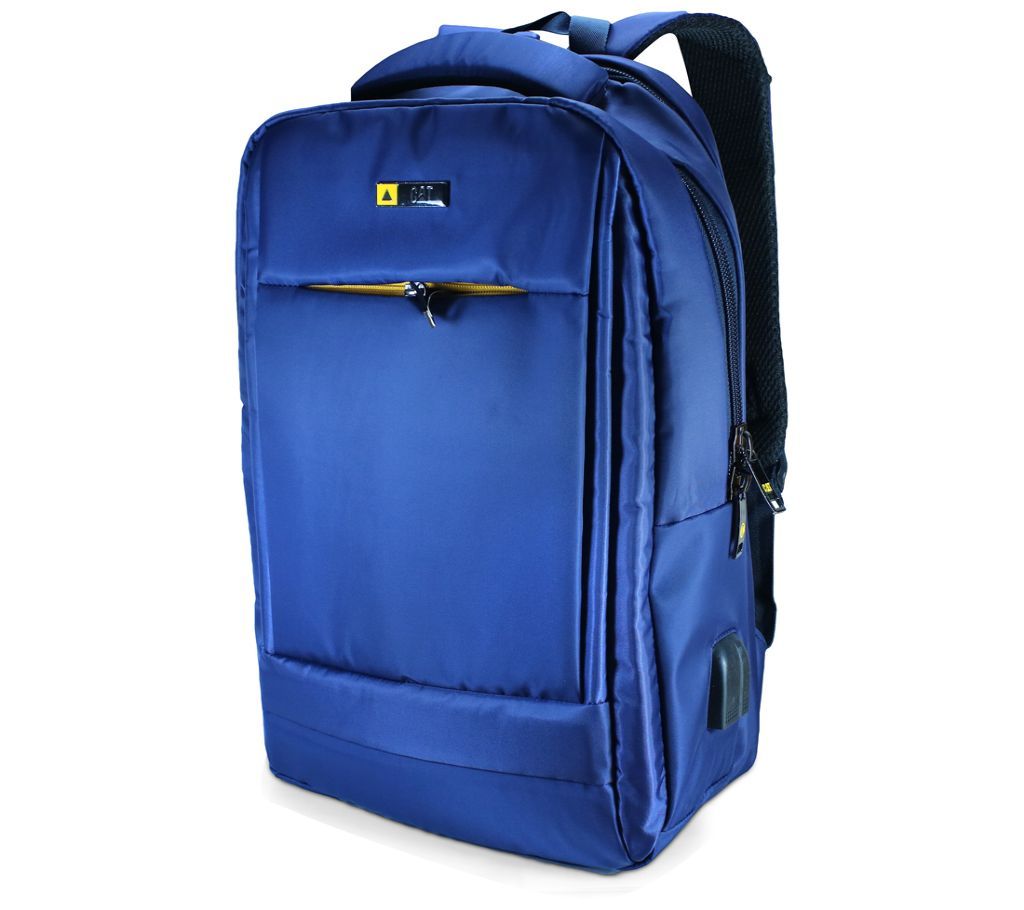 Navy Blue Laptop Backpack-0392LBPK