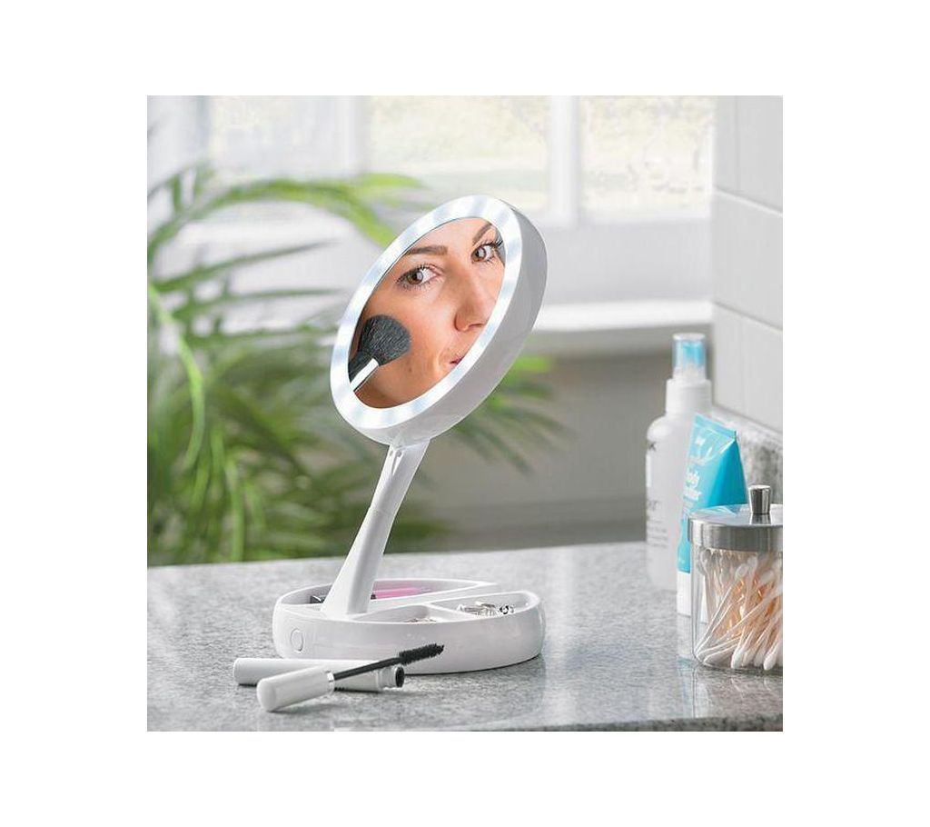 MY FOLD AWAY LED Makeup MIRROR