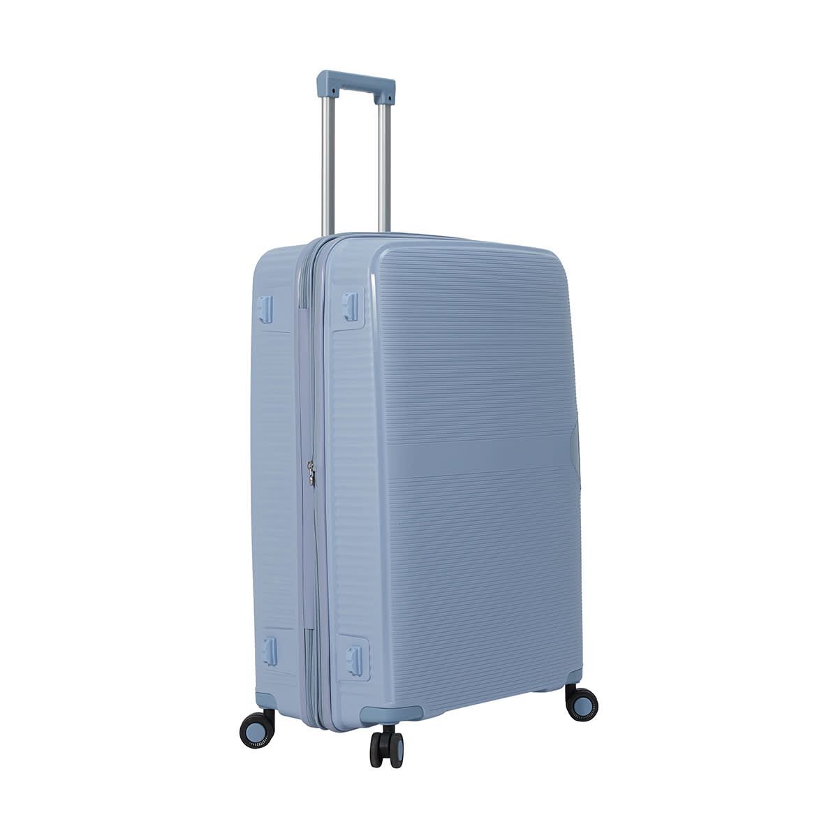 72cm Premium Hard Case 8 Wheels - Blue