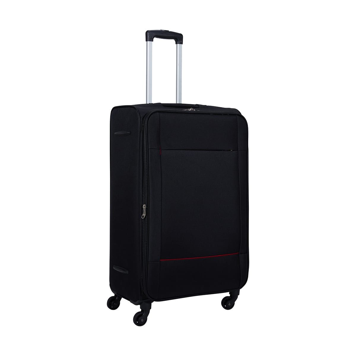 68cm 4 Wheels Central Soft Case - Black