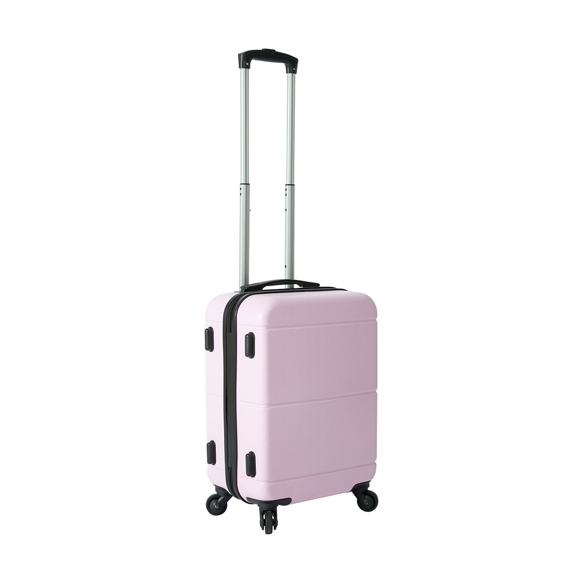 46cm Albany Hard Case 4 Wheels - Light Pink