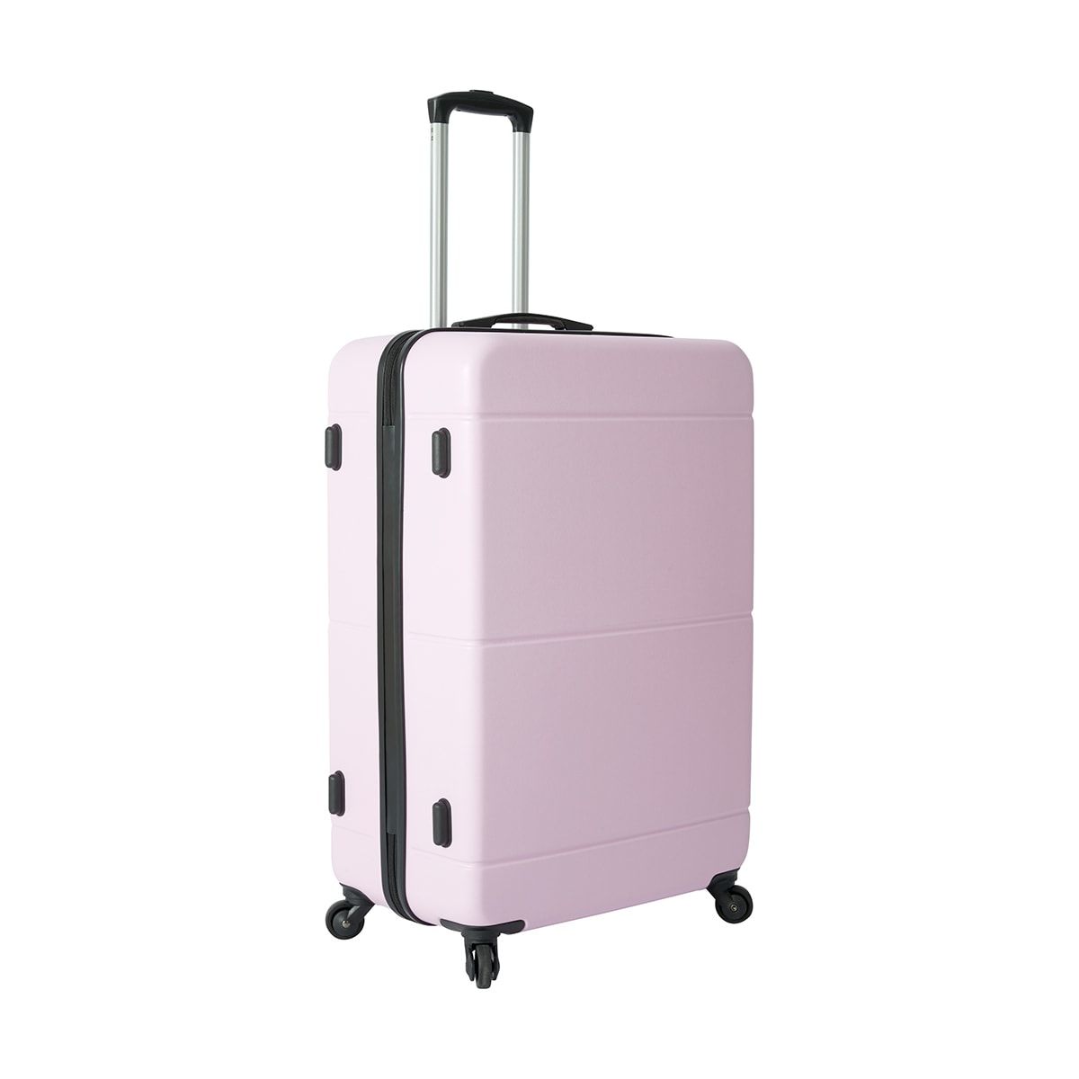 70cm Albany Hard Case 4 Wheels - Light Pink