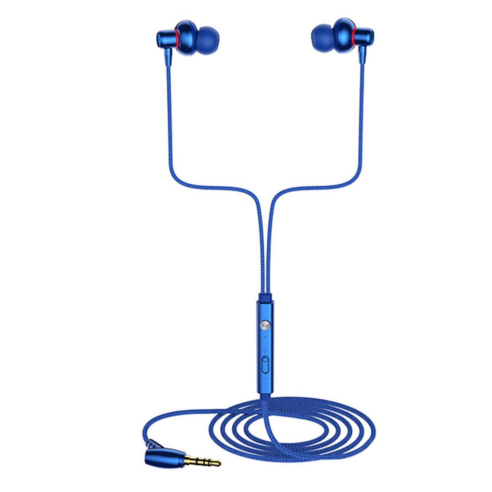 Wired Earbud Powerful 3.5mm Wire Control withc In-ear Earphone