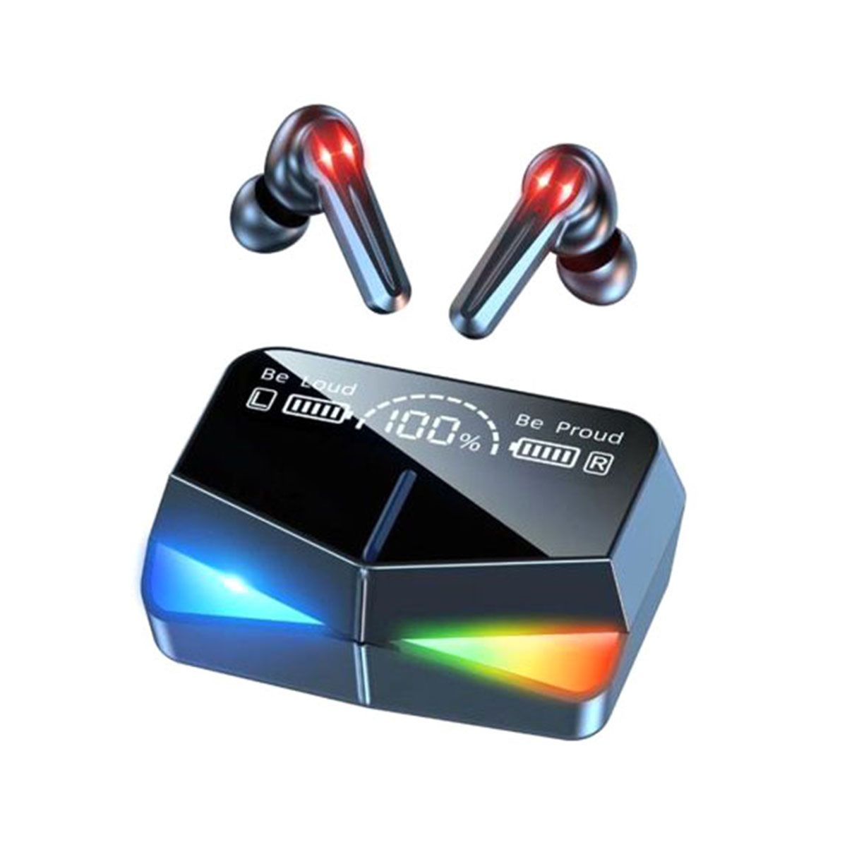 M28 TWS Bluetooth Wireless Earbuds - Black
