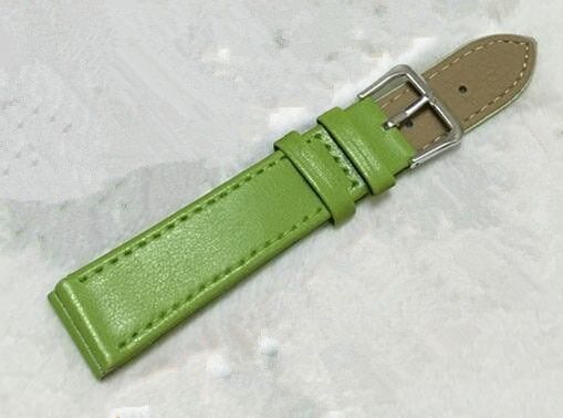 10 Colors Strap Watch Leather Watches Band 12mm 14mm 16mm 18mm 20mm 22mm 24mm For Women Men Watchbands Solid Color Watch Belts