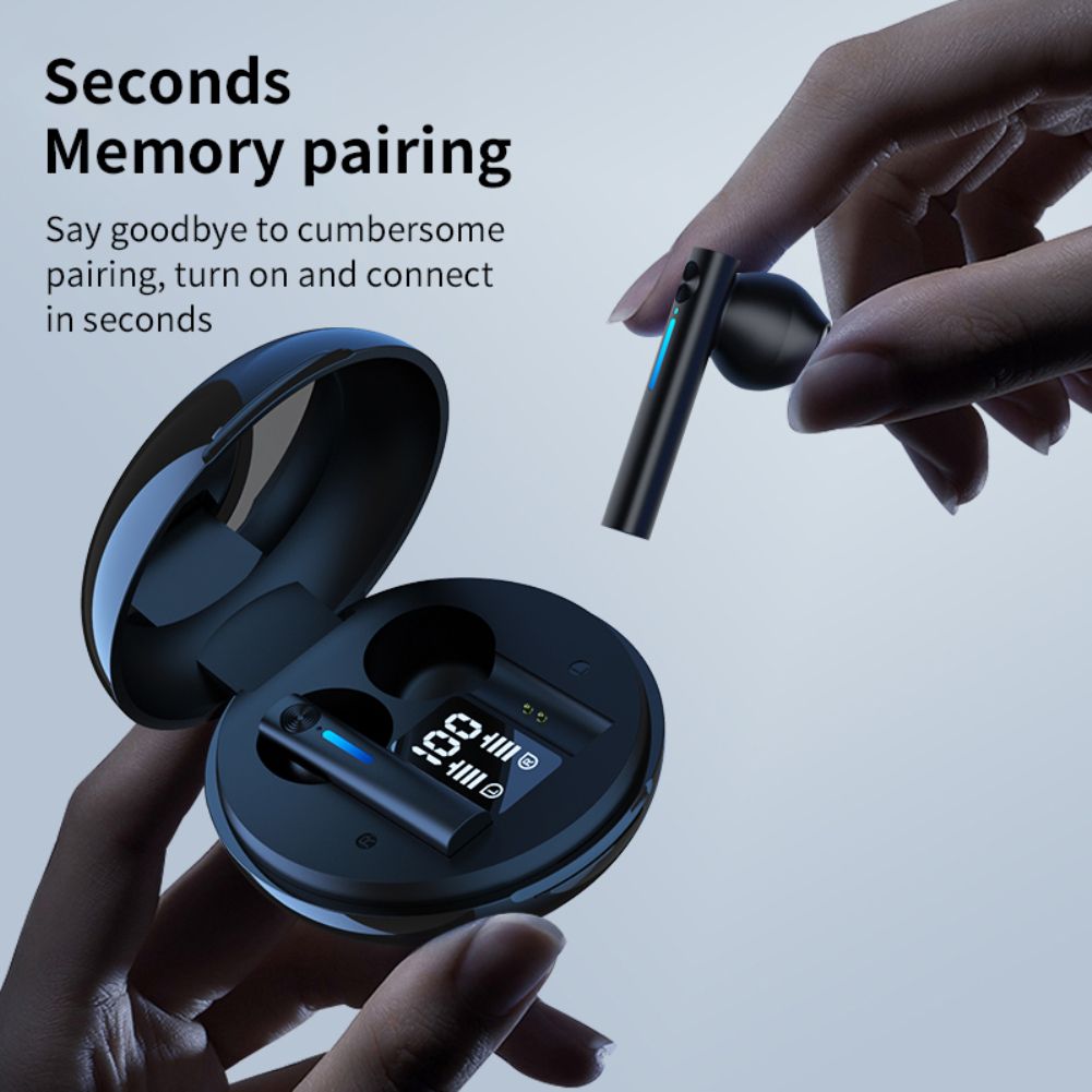 TWS Wireless Headphones Bluetooth 5.0 Earphones Stereo HIFI Earbuds Headsets With Mic Charging Box