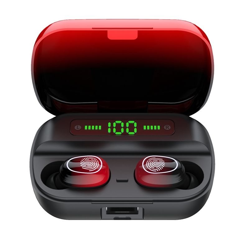 Wireless Bluetooth Headset Power HBQ Pro Sports Hanging Ear TWS Intelligent Noise Reduction Headset for Home Movement