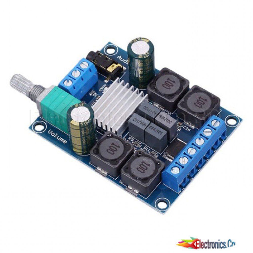 AMPLIFIER BOARD TPA3116D2 50WX2 DUAL CHANNEL DIGITAL STEREO DC 4.5-27V CLASS D