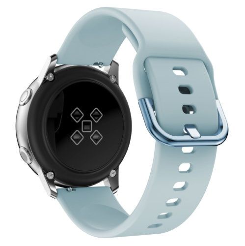 silicone  20mm band Strap For Samsung Galaxy Watch Active 2 40/44mm / 3 41mm smartwatch wristband For Huawei GT 2 42mm