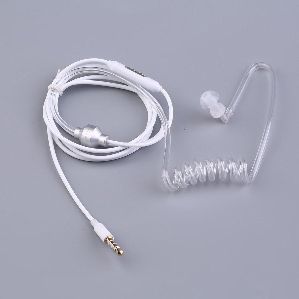 LALA Professional Air Tube 3.5mm Anti Radiation Mobile Phone Headsets Headphone