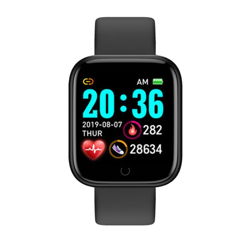 New Y68 Smart WristbaSport Fitness Pedometer Color Screen Walk Step Counter Children Men Women Smart Bracelets Sport Watches