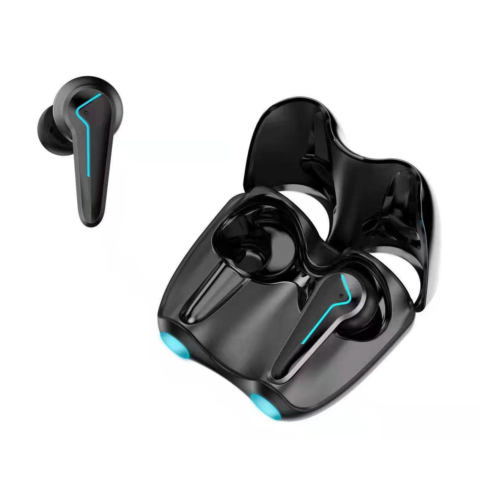 Bluetooth-compatible Earbuds Ergonomic Stereo Gaming Wireless Earphones