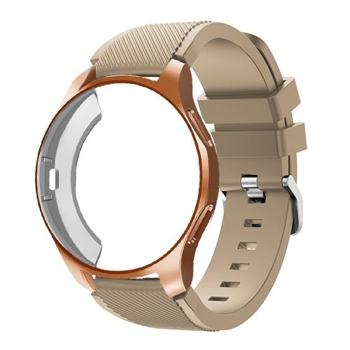 Case+strap For Samsung Galaxy watch 46mm/42mm Gear S3 Frontier/S2 silicone Sports watchband+TPU Protector case smartwatch band