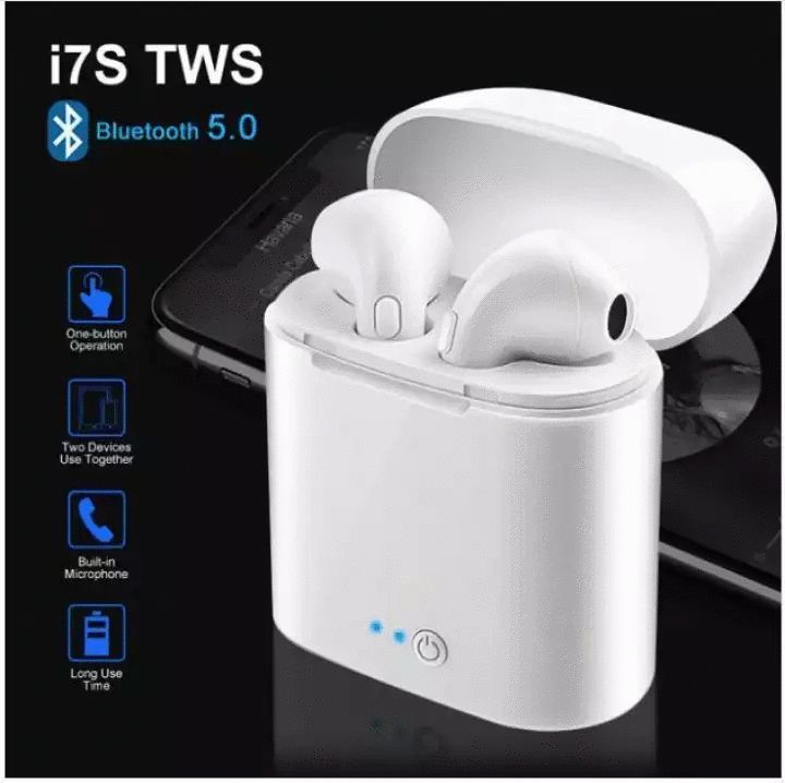HBQ i7s TWC Twin Wireless Headphones Mini Bluetooth V4.2 Stereo Headset Earphone