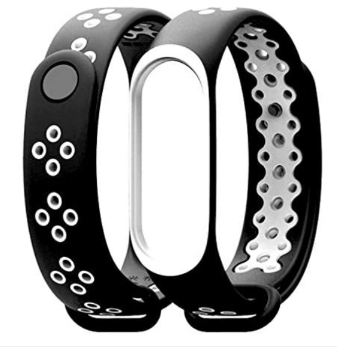 Mi Band 3/4 Soft Silicone Fashion Strap For SmartWatch