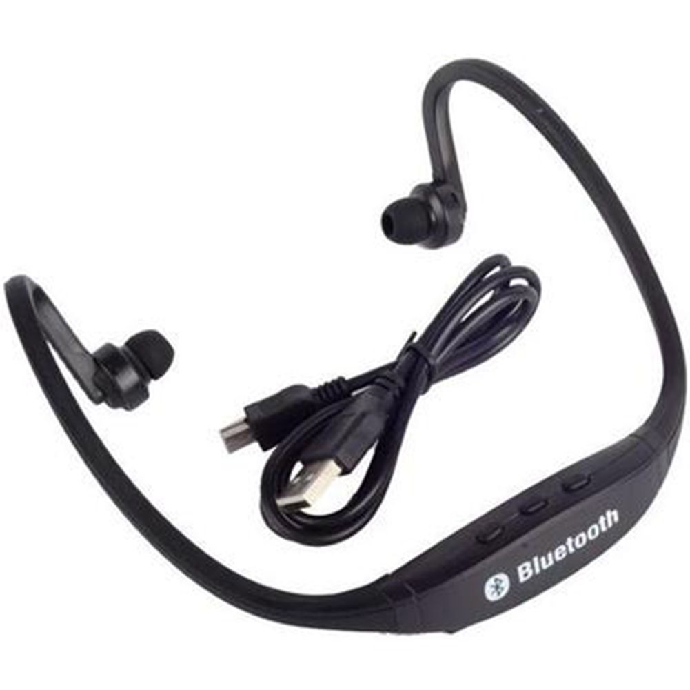 Wireless Bluetooth Headset Stereo Sport Earphone Handfree for iPhone Samsung