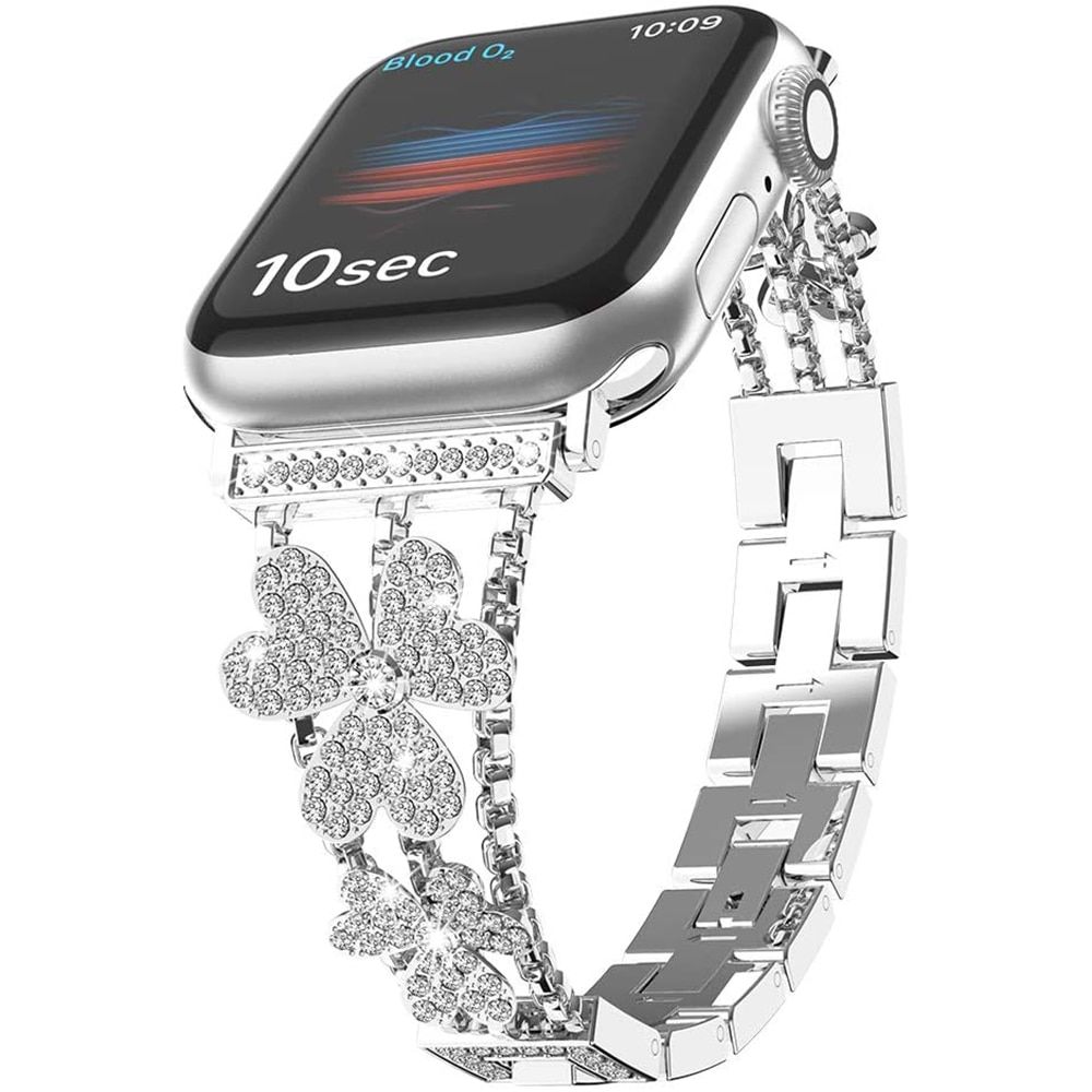 Stainless Steel Watch Strap For Apple Watch 6 5 4 SE 3 2 Band 38/42mm Sport Replacement Band Chain for iWatch series 4/3 40/44mm