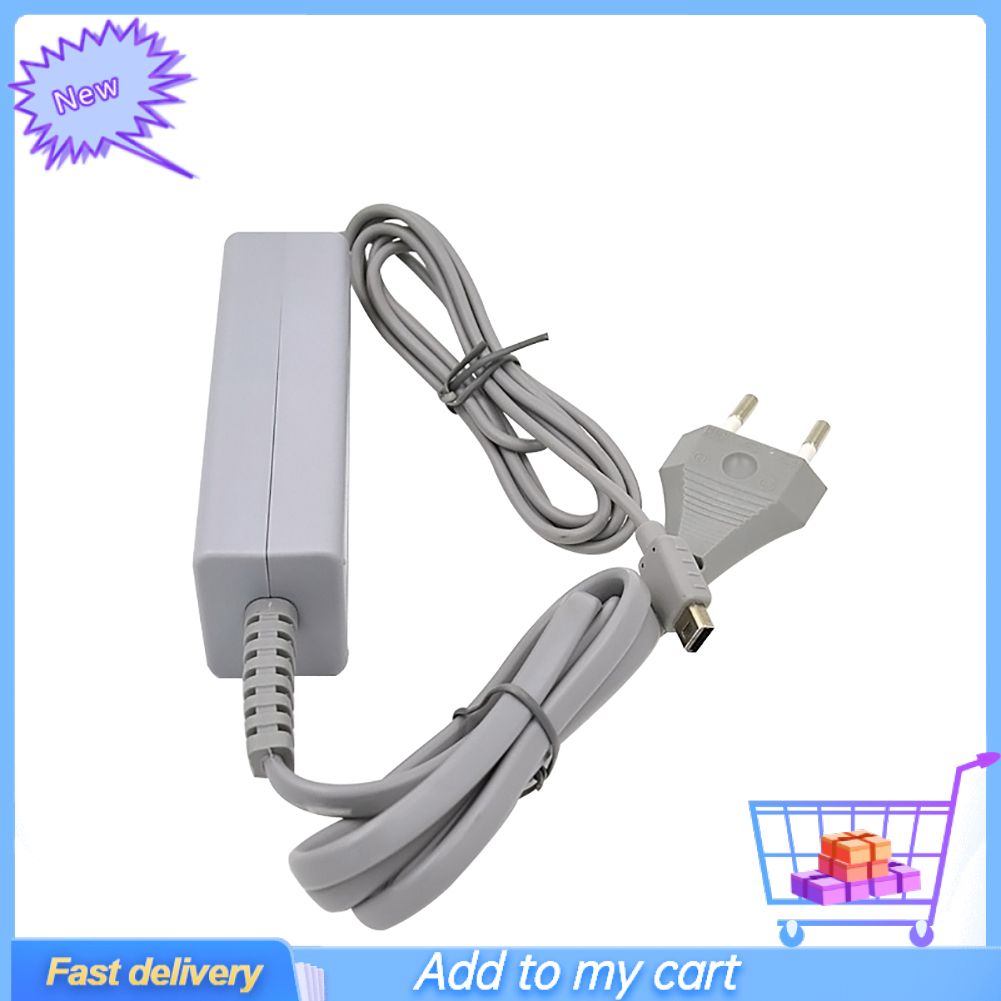 Portable Interchangeable Power Charging Adapter Cable for Nintendo Wii U GamePad