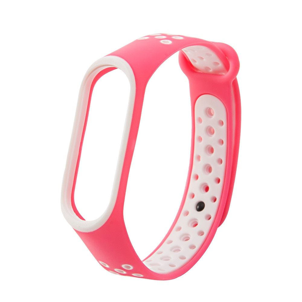 Breathable Strap For Xiaomi Mi Band 5 4 3 6 Strap Replacement Color Silicone Wristband TPU Strap for Xiaomi MiBand 5 4 3 6 Strap