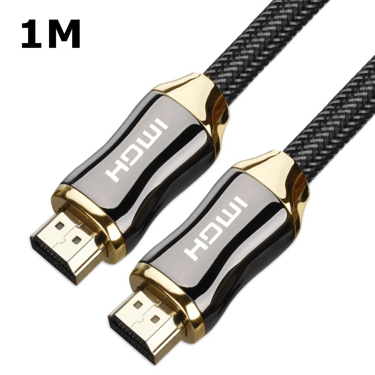 Helpful SAWAKE High Speed HDMI Cable 3 Feet/6 Feet Rankie 6ft Latest Standard HDMI 2.0 4K Black Nylon Braided Zinc Alloy Computer Video Cable 24K Gold Plated Connector