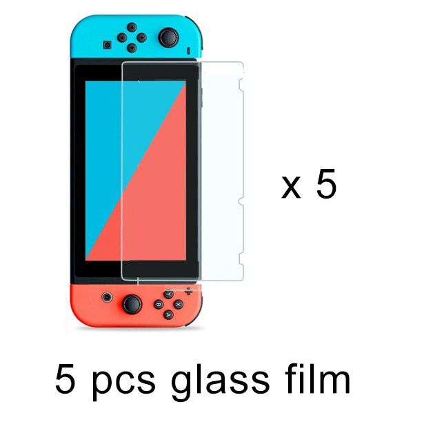 Travel Bag for Nintend Switch Nintendo Switch Game Player Carrying Case for Joy-con Console Switch Pro Handle+Tempered Glass