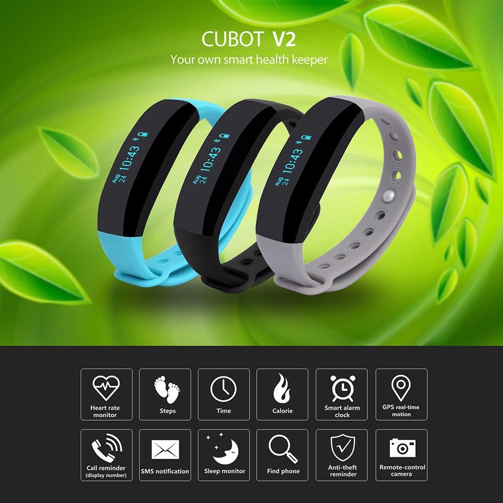 Cubot V2 0.88 Inch Smart Watch Oled Screen Heart Rate Monitoring Smart Band