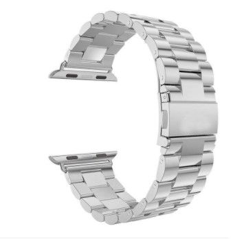 42mm/44mm Metal Stainless Steel Replacement Strap For Smart Watch