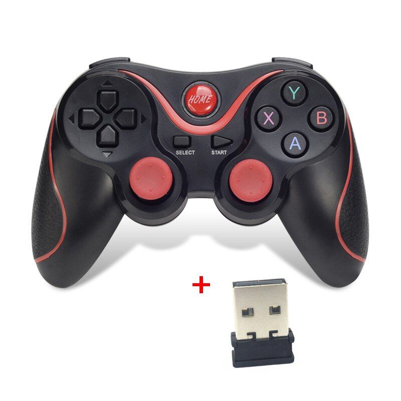 New T3 X3 Wireless Bluetooth Gamepad PC Game Controller Support Bluetooth BT3 For   TV Box Holder Dropshipping