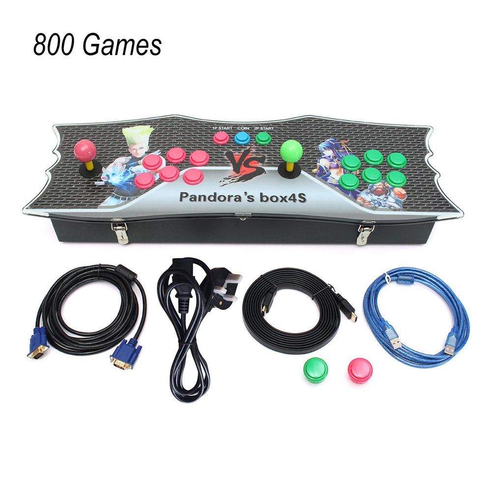 Super Cool 800 Games Home Multiplayer Arcade Game Console Kit Game Console